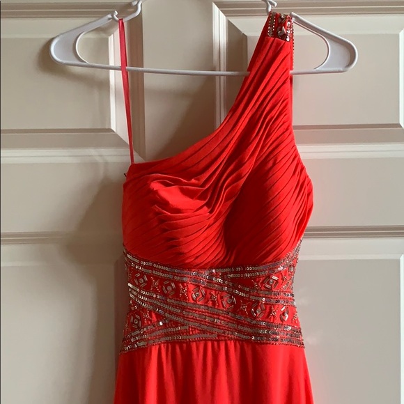 Coral Betsy & Adam Dress Size 4 - Picture 4 of 4